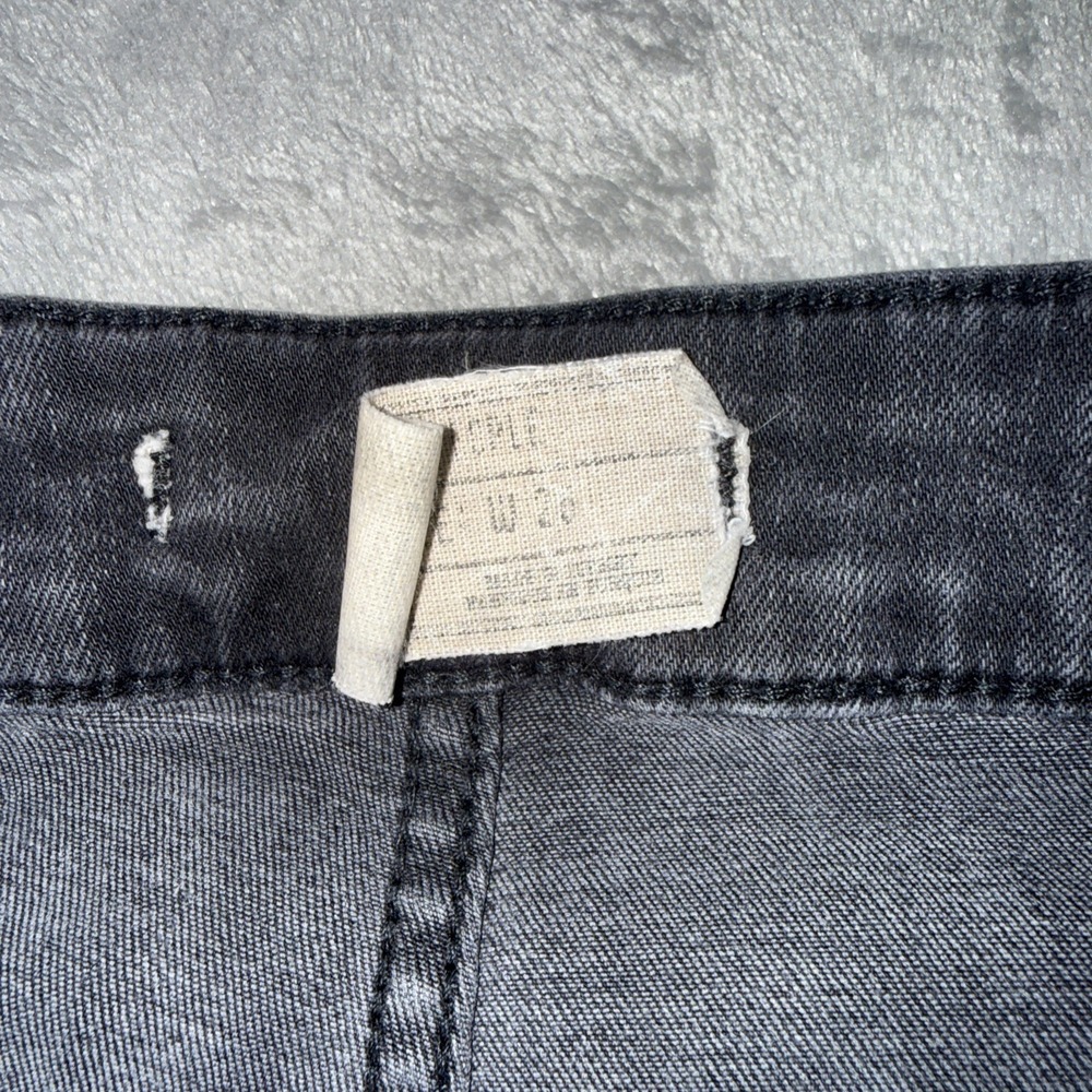 Free People Womens Jeans Size 26 High Waist Lace Up Front Skinny 61855-16515125 - Picture 3 of 6